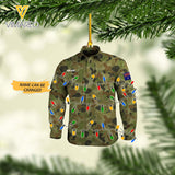 PERSONALIZED AUSTRALIAN ARMY ORNAMENT OCT-MQ13