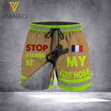 FRANCE FIREFIGHTER SHORT 3D PRINTED JUL-MQ20