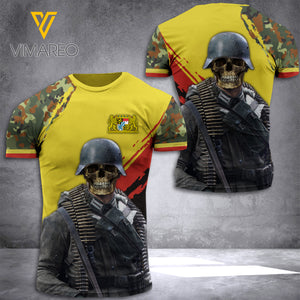 Bavaria CAMO TSHIRT 3D PRINTED JUL-MQ15