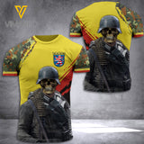 Hesse CAMO TSHIRT 3D PRINTED JUL-MQ16