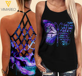 KHMD MAY GIRL Criss-Cross CHAOTIC Tank Top Legging