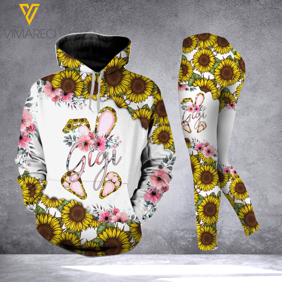 LKH GIGI SUNFLOWER HOODIE 3D PRINTED HVQ0303