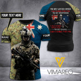 KHMD Customized COMING AU 3D Printed Shirt 1405