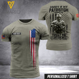 KHMD Customized TRUST ME US 3D Printed Shirt 1305