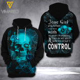 KHMD JUNE GIRLS CONTROL HOODIE 3D PRINTED