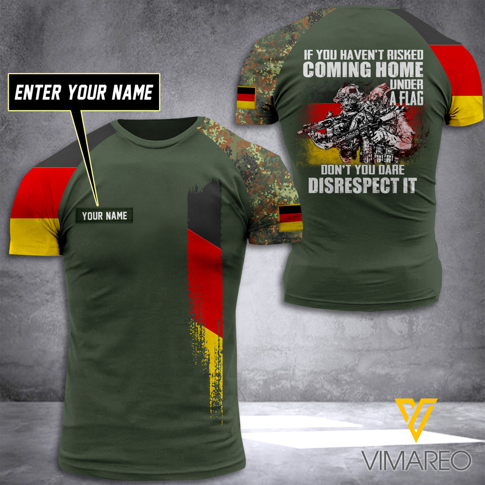 KHMD Customized coming home GERMAN 3D Printed Shirt 0604