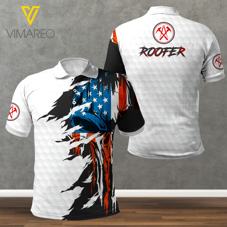 KHMD ROOFER POLO SHIRT 3D PRINTED 1205