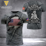 KHMD US REMAIN T SHIRT 3D PRINTED 1405