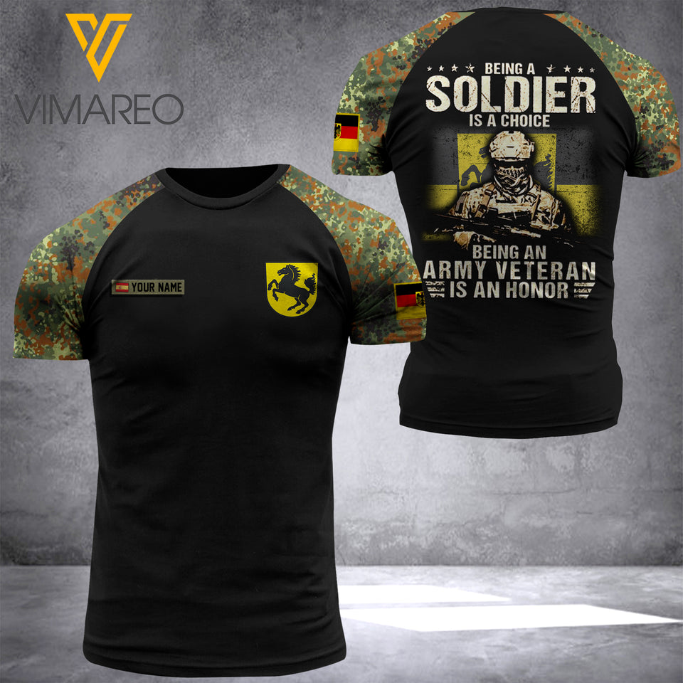 KHMD Customized SOLDIER Stuttgart 3D Printed Shirt 1305