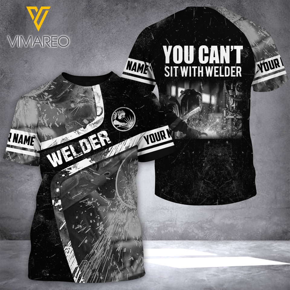KHMD WELDER CUSTOMIZE T SHIRT 3D PRINTED 1506