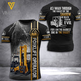 KHMD Customized Forklift Printed Shirt 1106