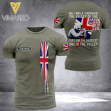 BRITISH SOLDIER CUSTOMIZE T SHIRT 3D PRINTED TMT 13
