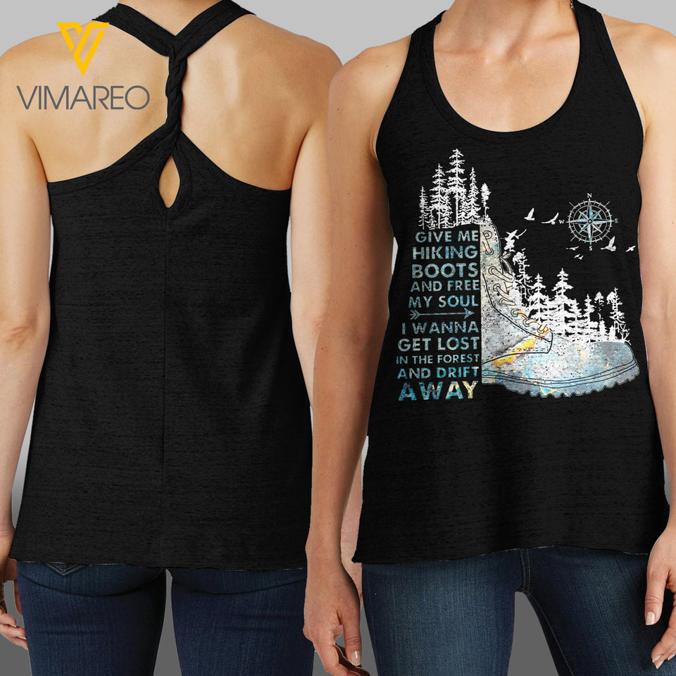 Hiking boots Ladies Cosmic Twisted Back Tank