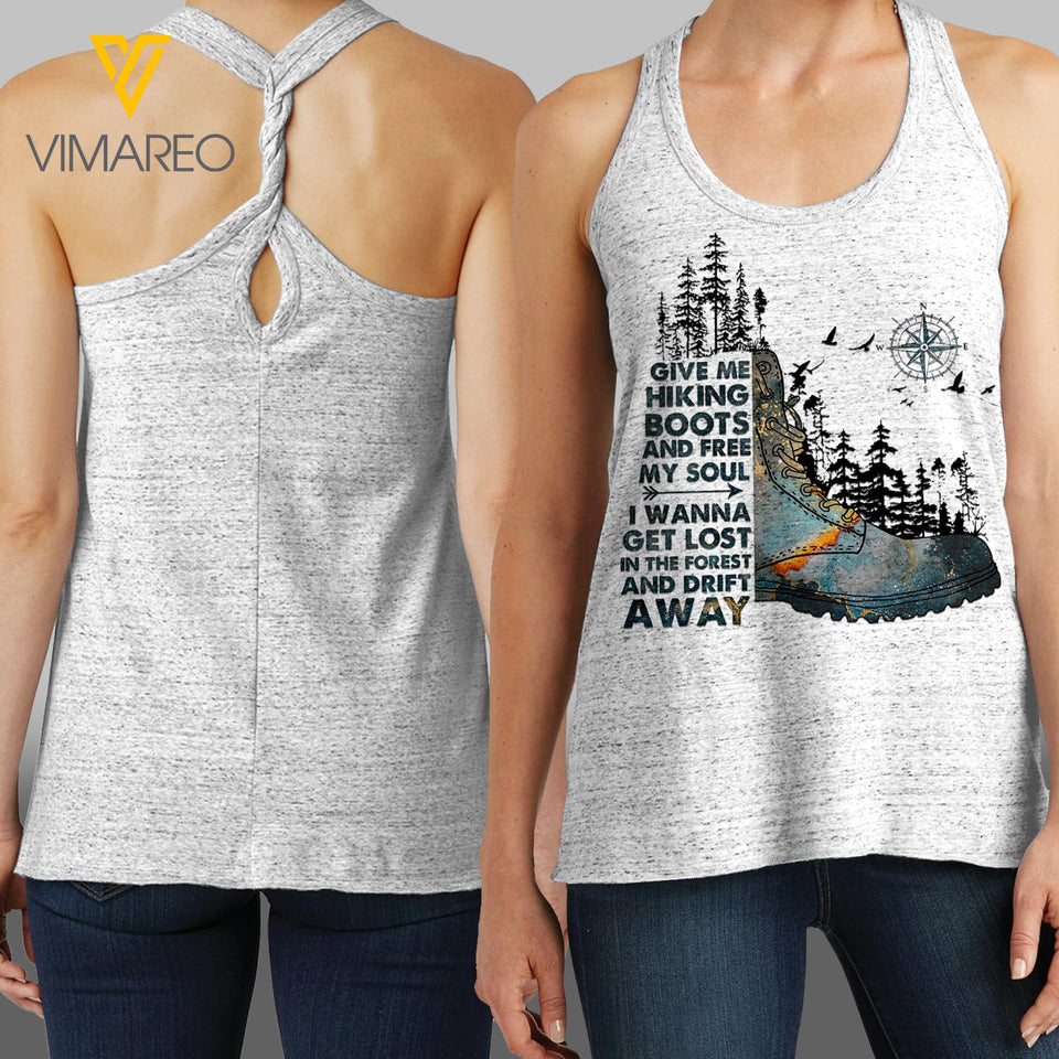 Hiking boots Ladies Cosmic Twisted Back Tank