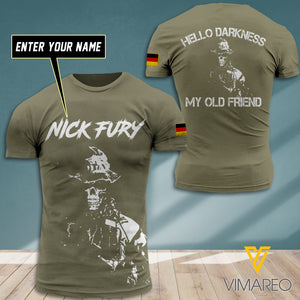 GERMANY SOLDIER CUSTOMIZE T-SHIRT