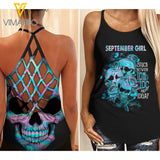 SEPTEMBER GIRL CRISS-CROSS TANK TOP