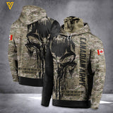 CANADA ARMY MASK HOODIE 3D PRINTED