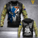 AUSTRALIAN SOLDIER HOODIE 3D PRINTED