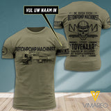 BETONPOMP MACHINIST CUSTOMIZE T-SHIRT