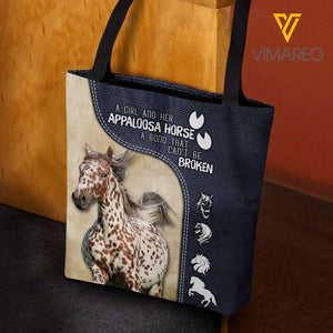 APPALOOSA HORSE TOTE BAG