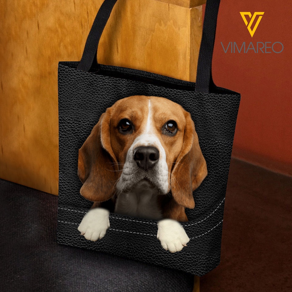 BEAGLE DOG TOTE BAG
