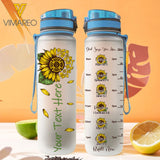 FIREFIGHTER SUNFLOWER CUSTOMIZE WATER TRACKER BOTTLE