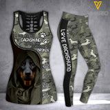 DACHSHUND DOG TANK+LEGGING 3D PRINTED