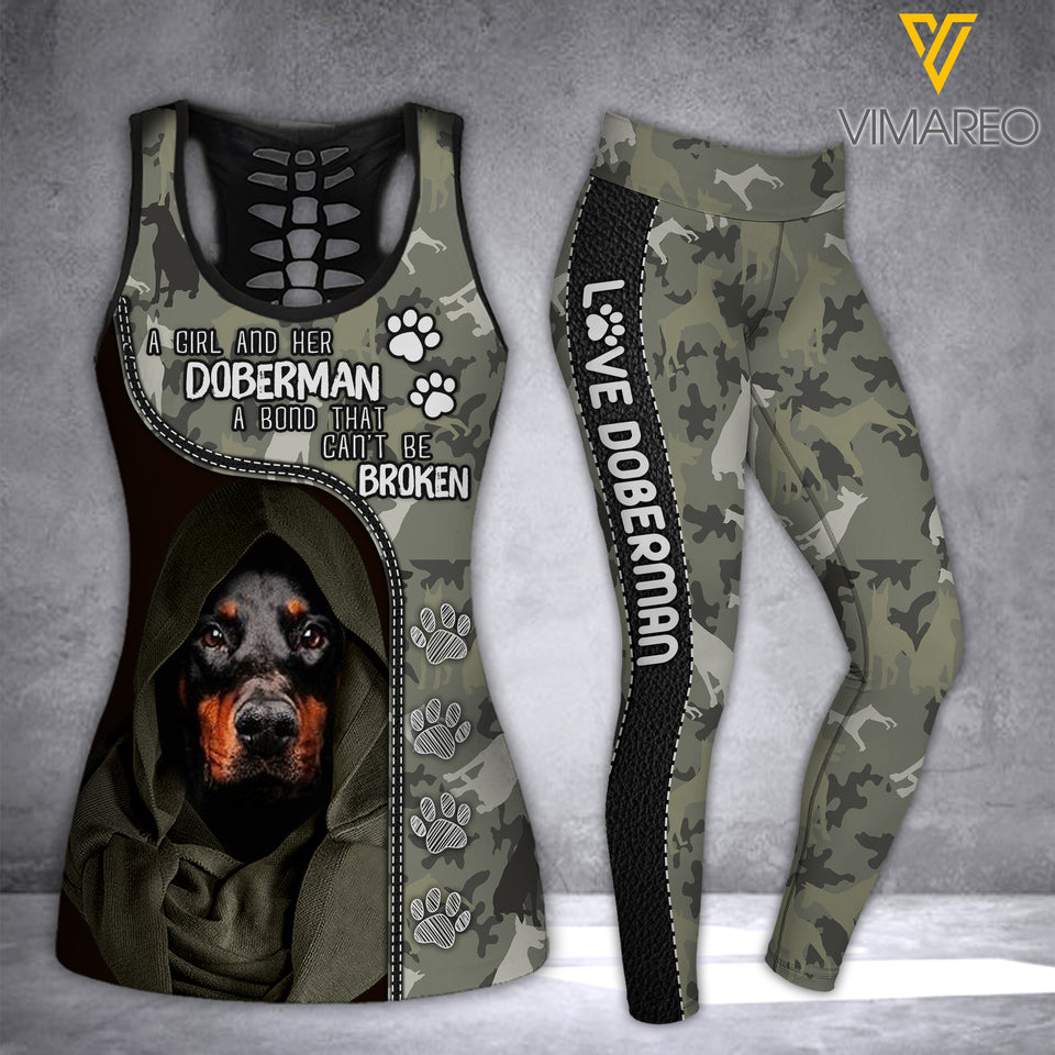 DOBERMAN DOG TANK+LEGGING 3D PRINTED