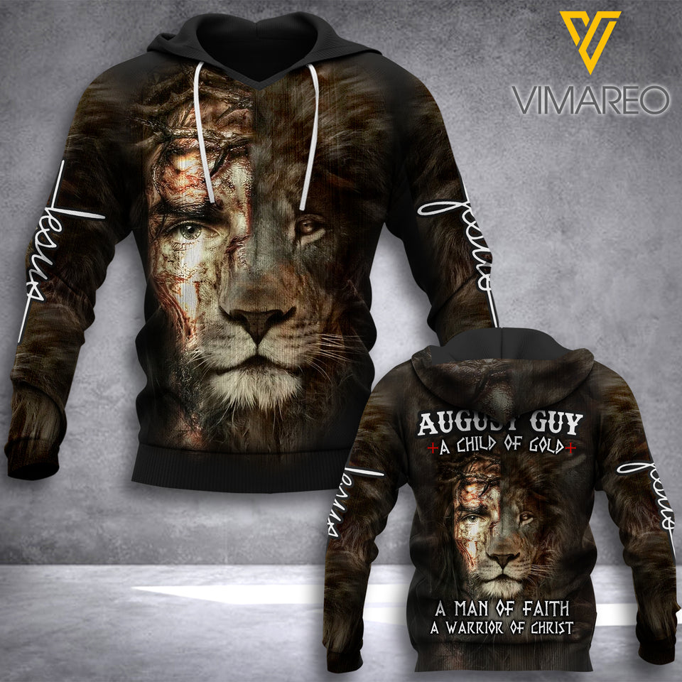 AUGUST GUY HOODIE 3D PRINTED