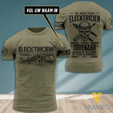 ELECKTRICIEN CUSTOMIZE T-SHIRT