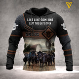 ANGUS CATTLE HOODIE 3D PRINTED LC