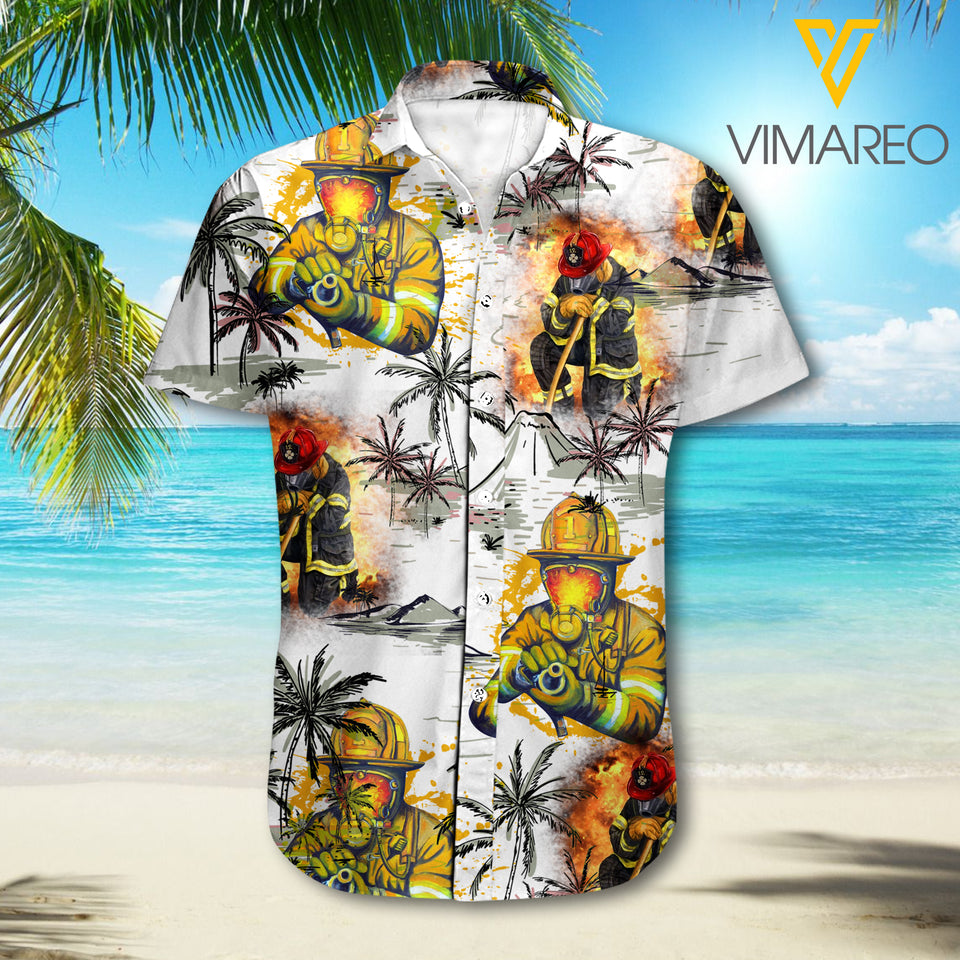 FIREFIGHTER HAWAII SHIRT