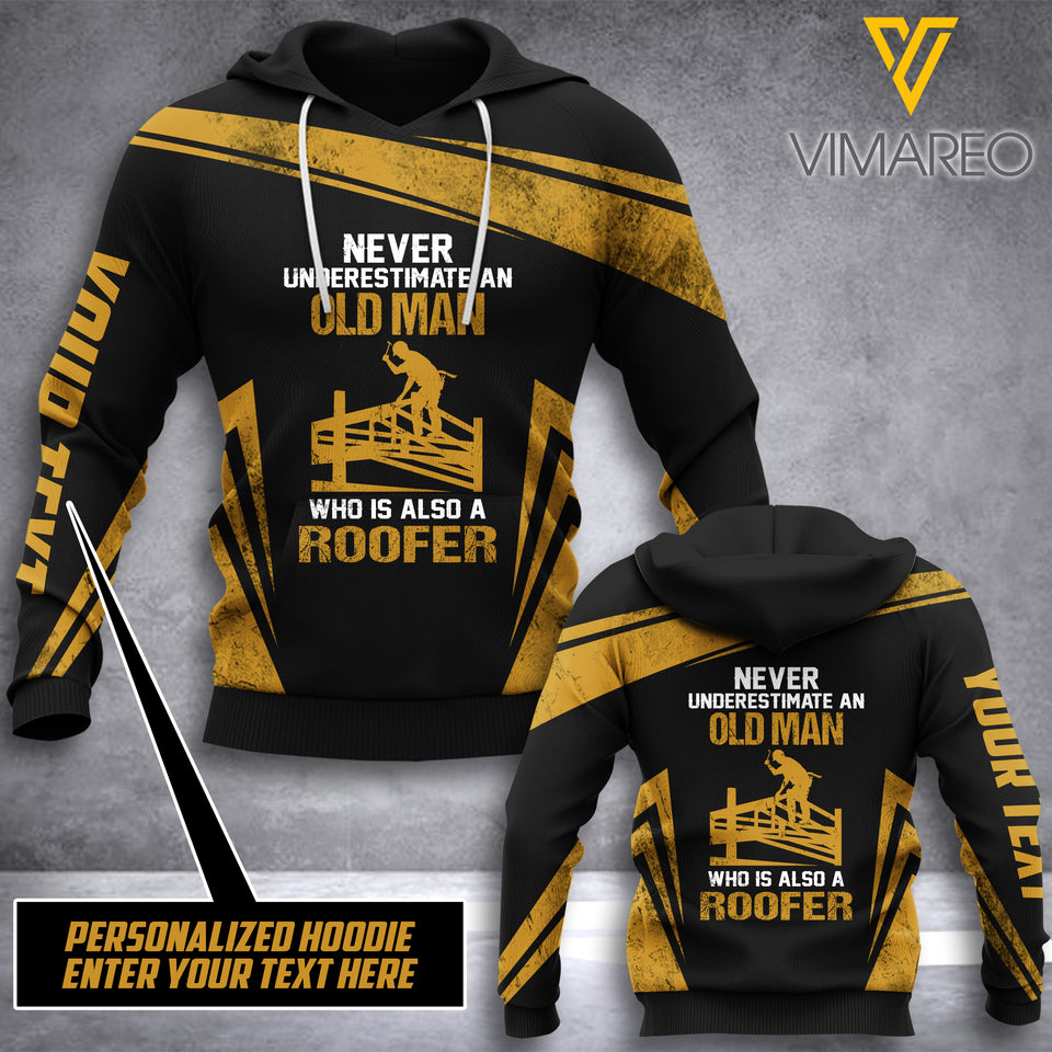 ROOFER CUSTOMIZE HOODIE 3D PRINTED