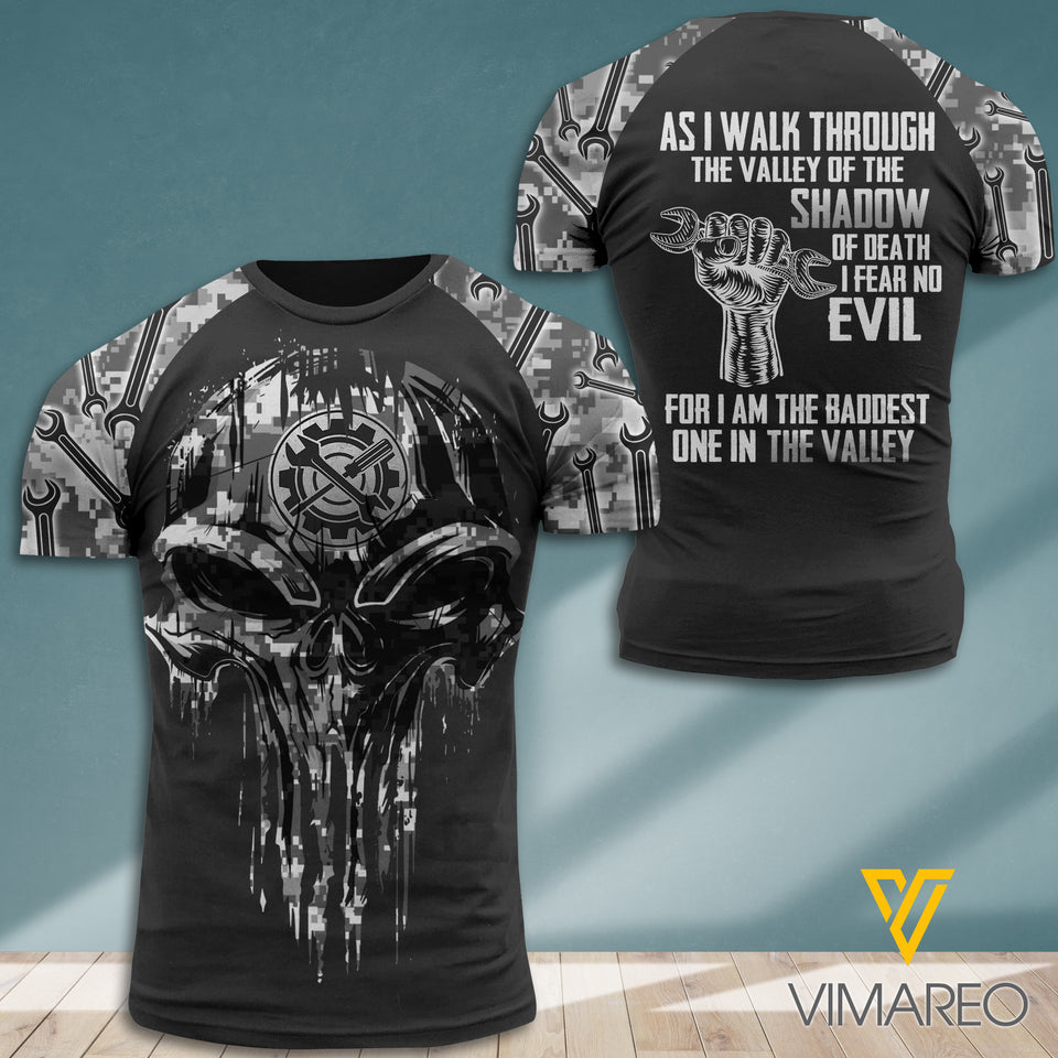 MECHANIC T-SHIRT 3D PRINTED