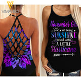 NOVEMBER GIRL CRISS-CROSS OPEN BACK CAMISOLE TANK TOP