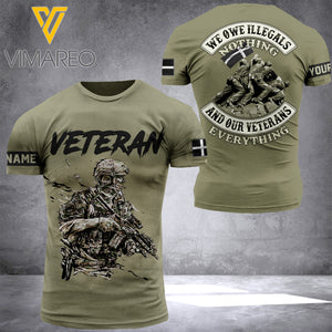 DENMARK VETERAN CUSTOMIZE T-SHIRT