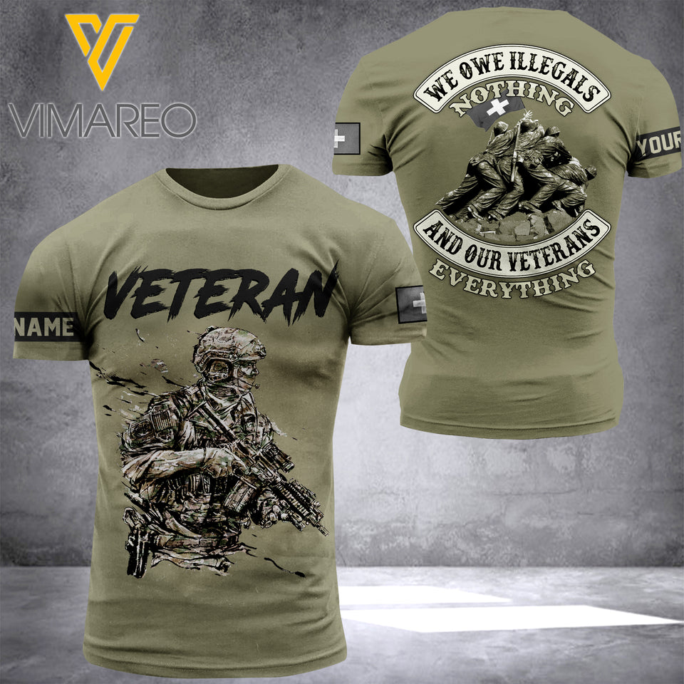 SWISS VETERAN CUSTOMIZE T-SHIRT