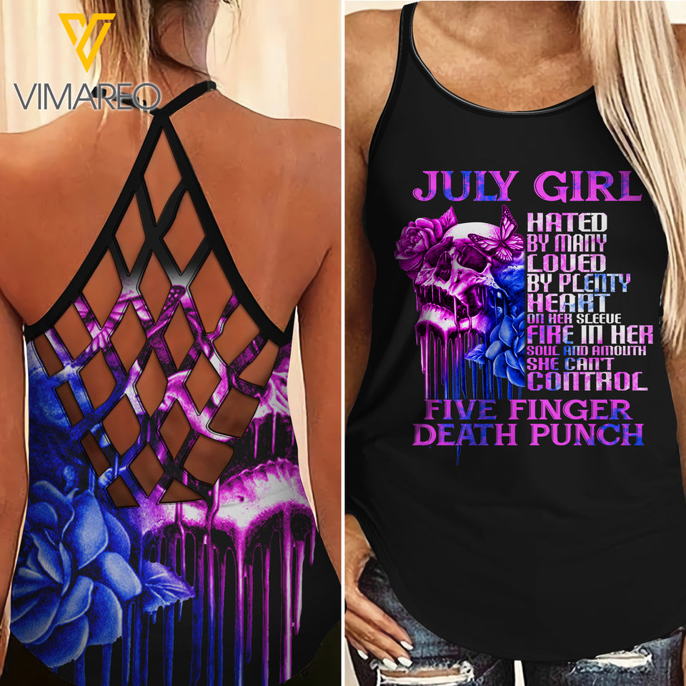 JULY GIRL CRISS-CROSS OPEN BACK CAMISOLE TANK TOP