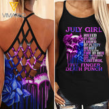 JULY GIRL CRISS-CROSS OPEN BACK CAMISOLE TANK TOP