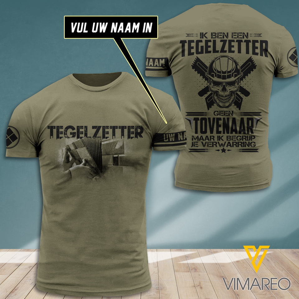 TEGELZETTER CUSTOMIZE T-SHIRT