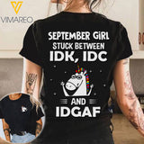 SEPTEMBER GIRL T-SHIRT