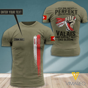 VALAIS STATE CUSTOMIZE T-SHIRT