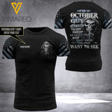 OCTOBER GUY CUSTOMIZE T-SHIRT