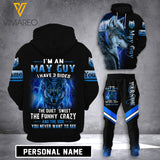 PERSONALIZED MAY GUY CUSTOMIZE HOODIE+SWEATPANTS 3D PRINTED LC