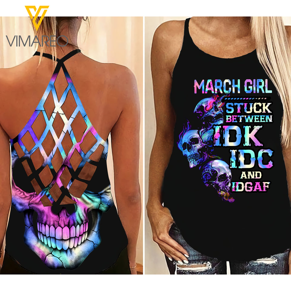 MARCH GIRL CRISS-CROSS OPEN BACK CAMISOLE TANK TOP