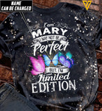 Personalized I'm Not Perfect But I'm Limited Edition Bleached TShirt