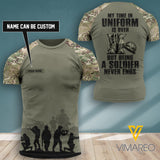 PERSONALIZED BRITISH SOLDIER/ VETERAN CAMO TSHIRT 3D PRINTED NEYT20