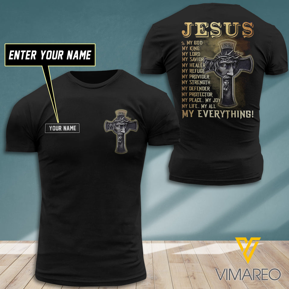 PERSONALIZED JESUS IS MY EVERYTHING T-SHIRT