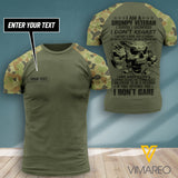 Customized Australian Veteran 3D Printed Combat Shirt