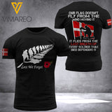 Denmark Soldier - Our Flag Flies From The Last Breath Of Every Soldier 3D Printed TShirt